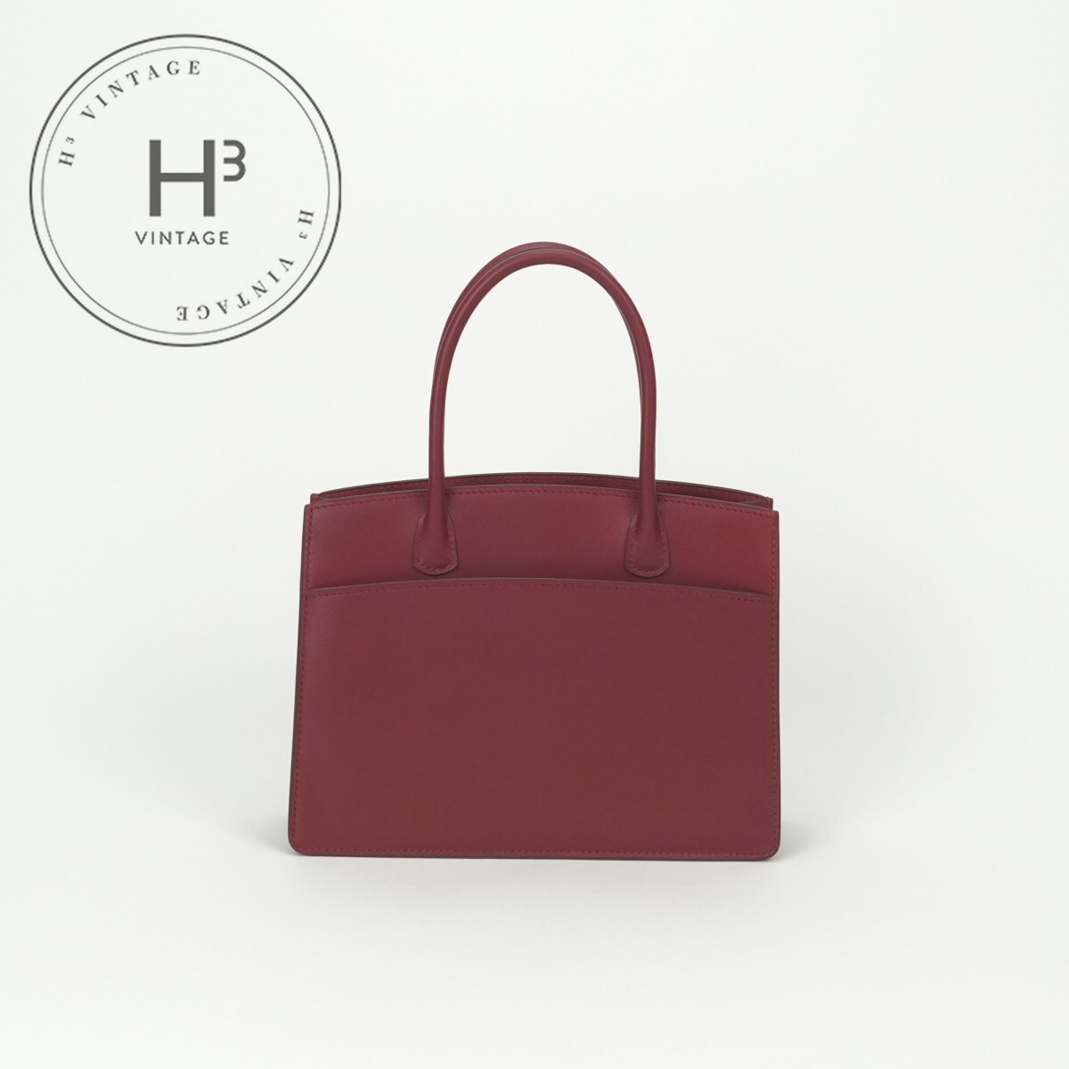 VANESSA BRUNO - エルメス HERMES ホワイトバスTPM ホワイトバス TPM バッグ トートバッグ ボックスカーフ ルージュガランス RougeGarance レッド Red 赤 ゴールド金具 ハンドバッグ