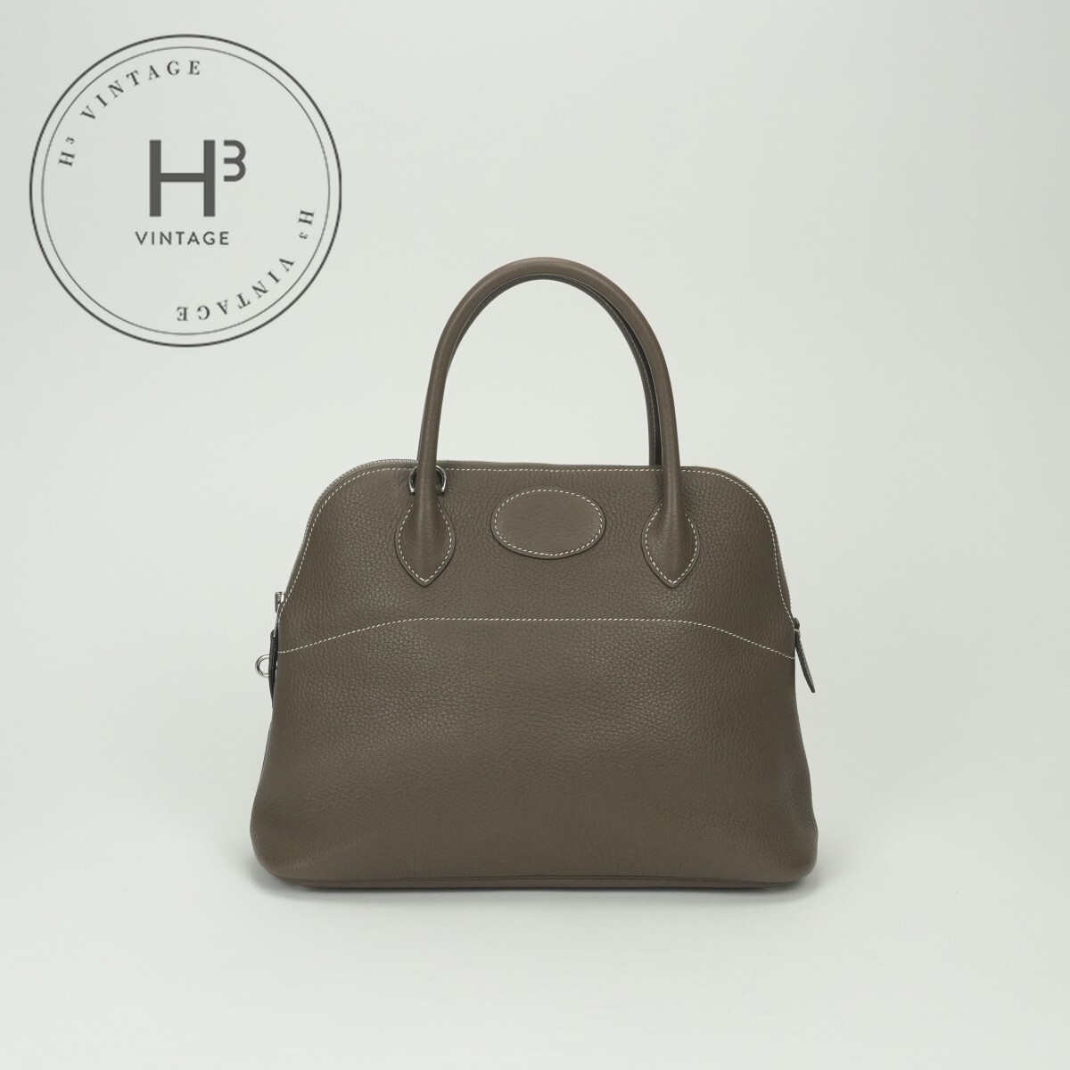 HERMES 31 - エルメス HERMES ボリード31 ボリード 31 バッグ トートバッグ ショルダーバッグ トリヨンクレマンス エトゥープ Etoupe グレー Gray シルバー金具 ハンドバッグ 2way