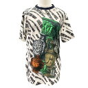 ルイヴィトン LOUIS VUITTON トップス コットン マルチカラー フォルナセッティ スランティドシグネチャー ベースTシャツ ロゴ 半袖 ギフト プレ...