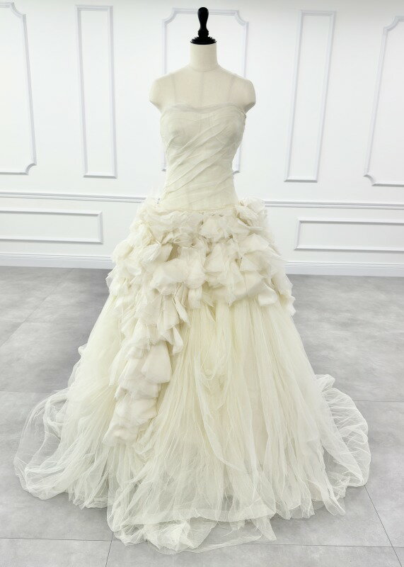 VERA WANG BRIDE ヴェラウォン ヘイリー Hayley プリンセスライン ウェディングドレス アイボリー ホワ..