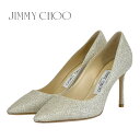 ジミーチュウ ジミーチュウ JIMMY CHOO ROMY 85 パンプス パーティーシューズ ウェディングシューズ フォーマルシューズ 靴 シューズ グリッター ラメ シャンパンゴールド ギフト プレゼント 送料無料