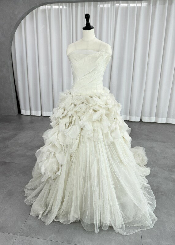 ヴェラウォン VERA WANG BRIDE Hayley ヘイリー プリンセスライン ウェディングドレス アイボリー 白 ..