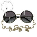 シャネル CHANEL サングラス ブラック ゴールド 黒 サングラス ココマーク アイウェア(4)