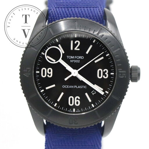 トムフォード TOM FORD N.002 オーシャン プラスチック スポーツ ブルー N.002 OCEAN PLASTIC SPORT BLUE 時計 腕時計 100%海洋プラスチック スーパールミノバインデックス トムフォード TOM FORD N.002 オーシャン プラスチック スポーツ ブルー N.002 OCEAN PLASTIC SPORT BLUE 時計 腕時計 100%海洋プラスチック スーパールミノバインデックス