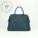 エルメス HERMES ボリード35 ボリード 35 バッグ トートバッグ ショルダーバッグ トリヨンクレマンス コルヴェール ブルー 青 シルバー金具