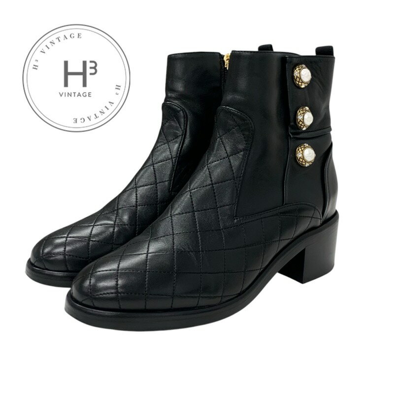 CHANEL シャネル ブーツ 黒 EU35(21.5cm位) 4100124D0055 11986_0_tv.jpg