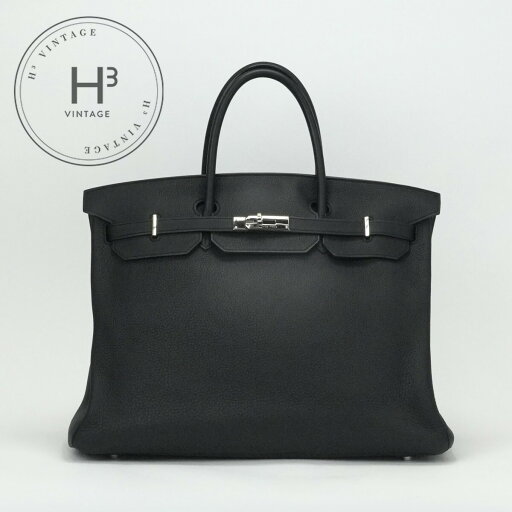 エルメス HERMES バーキン40 バーキン 40 バッグ トートバッグ トゴ ノワール ブラック 黒 シルバー金具 エルメス HERMES バーキン40 バーキン 40 バッグ トートバッグ トゴ ノワール ブラック 黒 シルバー金具