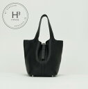 エルメス HERMES ピコタンPM ピコタン PM バッグ トートバッグ トリヨンクレマンス ノワール ブラック 黒 シルバー金具 ハンドバッグ