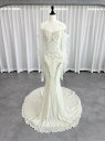 ガリアラハヴ Galia Lahav Thelma テルマ マーメイドライン ウェディングドレス ホワイト 白 ファーストオーナー ビジュー 刺繍 パール レー...