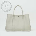 エルメス HERMES ガーデンパーティPM ガーデンパーティ PM ガーデンパーティ36 ガーデンパーティー バッグ トートバッグ ネゴンダ ベトン ホワイト...