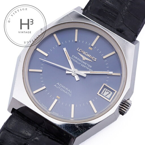 ロンジン LONGINES アドミラル 時計 腕時計 ステンレス アンティーク ヴィンテージ トリチウム オクタゴン デイト ロンジン LONGINES アドミラル 時計 腕時計 ステンレス アンティーク ヴィンテージ トリチウム オクタゴン デイト