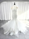 ガリアラハヴ Galia Lahav ロレッタ Loretta マーメイドライン ウェディングドレス ホワイト 白 ファーストオーナー チュール 刺繍