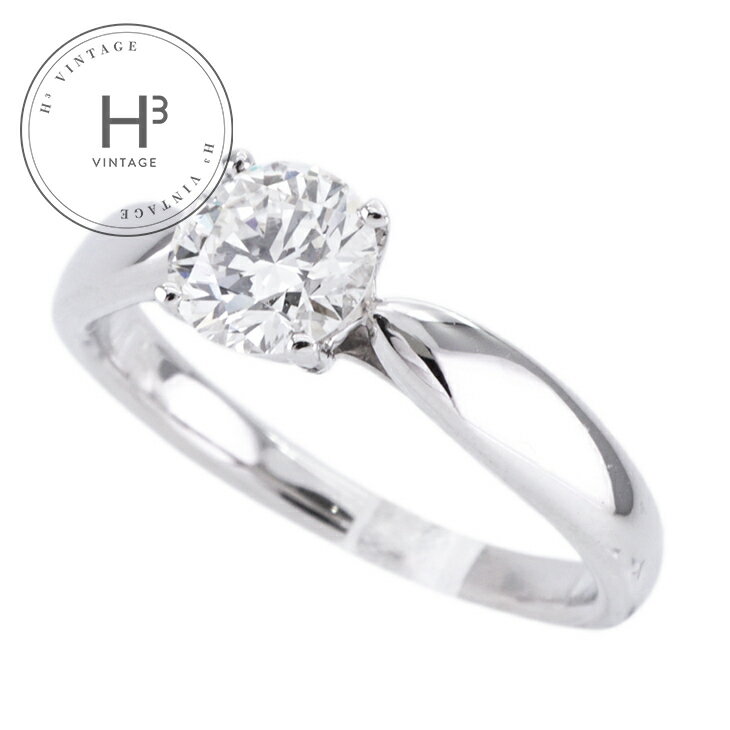 ティファニー TIFFANY&Co. ティファニー ハーモニー ラウンド ブリリアント エンゲージメント リング プラチナ リング 指輪 Pt950 シルバー ダイヤリング 婚約指輪 エンゲージリングのサムネイル