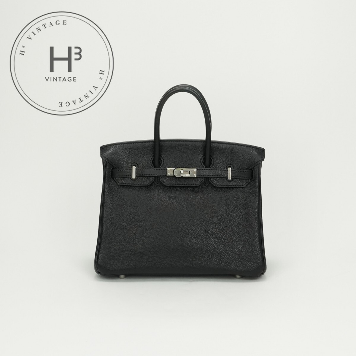 エルメス HERMES バーキン25 バーキン 25 バッグ トートバッグ トゴ ノワール noir ブラック black 黒 シルバー金具のサムネイル