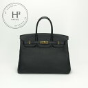 エルメス HERMES バーキン35 バーキン 35 バッグ トートバッグ トゴ ノワール noir ブラック Black 黒 ゴールド金具