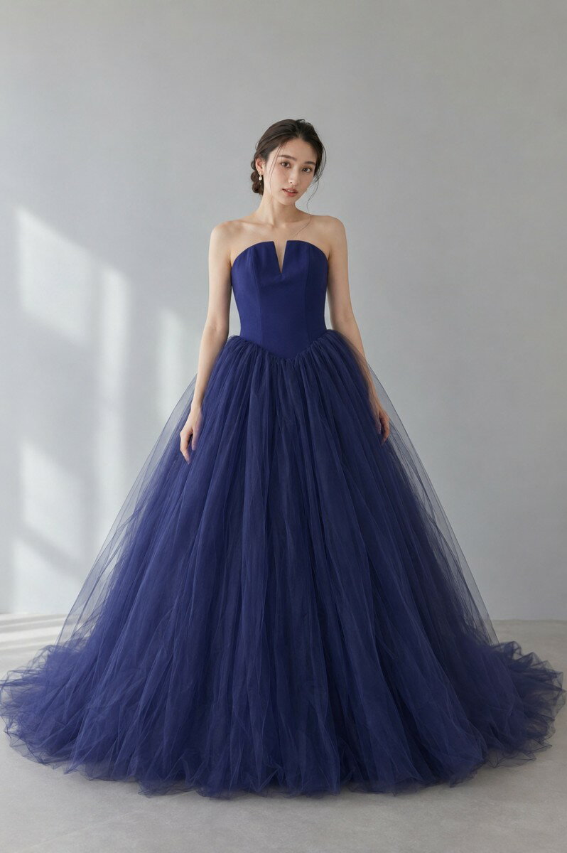 Rakuten - ヴェラウォン VERA WANG HAUTE フェルナンダ Fernanda（Shadeblue） プリンセスライン ウェディングドレス シェードブルー 青