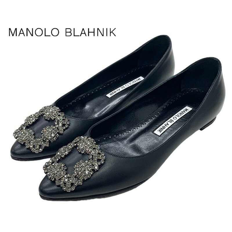 マノロブラニク MANOLO BLAHNIK パンプス パーティーシューズ フォーマルシューズ 靴 シューズ ブラッ..