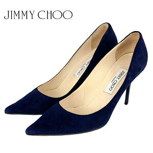 Jimmy Choo ジミーチュウ スエード パンプス ネイビー