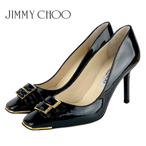 Jimmy Choo ジミーチュウ パテント パンプス 黒