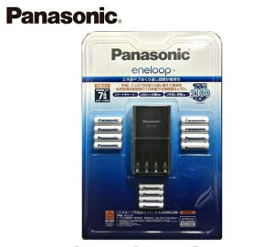 【メール便にて送料無料】【限定セット】Panasonic パナソニック エネループ 充電器セット　単三形8本　単四形4本　K-KJ43MCC84