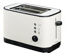 【アウトレット】【投げ売りセール!】ピエリア Pieria ドウシシャ フタ付きポップアップトースター DPT-1502-WH