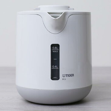 タイガー 電気ケトル 蒸気レス 「わく子」 1.0L PCJ-A100 タイガー魔法瓶 ケトル ポット 早い 安全 安心 蒸気が出ない