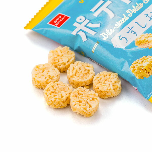 ポテト丸 うすしお味6P{お菓子 駄菓子 スナック菓子 徳用 個包装 小分け 配布 問屋 業務用 子ども会 施設}[子供会 保育園 幼稚園 景品 イベント お祭り プレゼント 人気]【色柄指定不可】【不良対応不可】 3