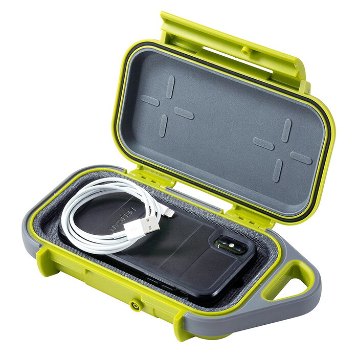 ゴーケース 防水ガジェット GO CASE G40 LIME tigerbag-10000230 アルミーファイブ楽天市場店 サンプル画像2