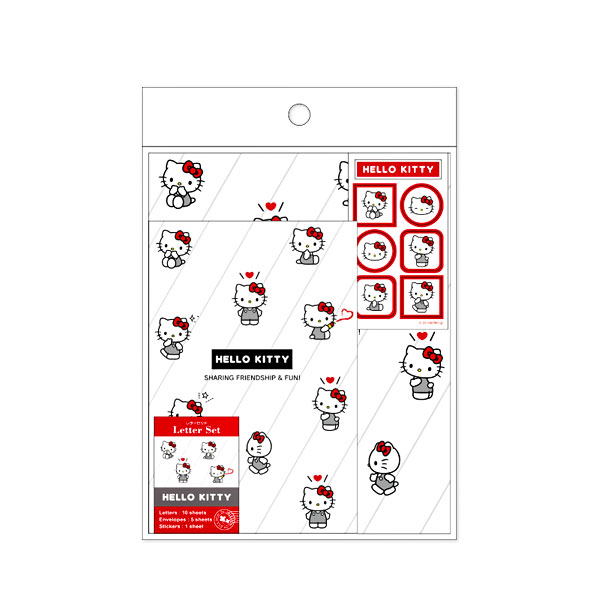 サンリオキャラクターズ レターセット{ 文具 キャラクター }{ ギフト 誕生日 }{ 子ども会 施設 }[ 子供会 保育園 幼稚園 景品 イベント お祭り プレゼント 人気 ]【色柄指定不可】【不良対応不可】 2
