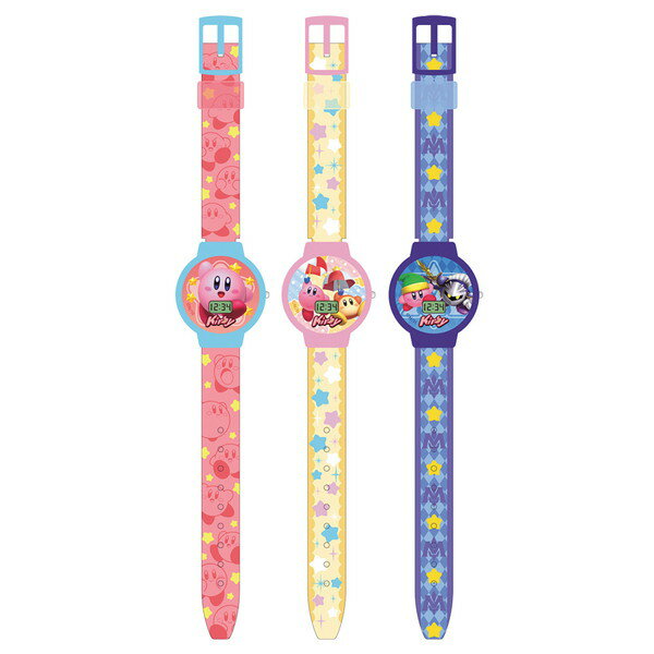 星のカービィ デジタルウォッチ{雑貨 キャラクター 任天堂 ゲーム 腕時計}{ギフト 誕生日 プレゼント 景品}{イベント 子ども会 幼稚園 施設}[入学祝い 新生活 こどもの日 運動会]【色柄指定不可】