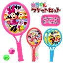 ディズニー カラフルラケットセット{ 玩具 おもちゃ キャラクター }{ ギフト 誕生日 }[ 子供会 保育園 幼稚園 景品 イベント お祭り プレゼント 人気...