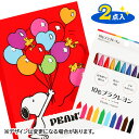 スヌーピー プラクレヨンとじゆうちょう{ 文具セット お絵かきセット 文具 キャラクター ギフト 誕生日 }{ 子ども会 施設 }[ 子供会 保育園 幼稚園 景...
