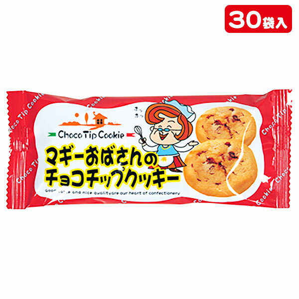 マギーおばさんのチョコチップクッキー お菓子 徳用 個包装 小分け 配布 問屋 業務用 子ども会 施設 子供会 保育園 幼稚園 景品 イベント お祭り プレゼント 人気 【色柄指定不可】【不良対応不可】