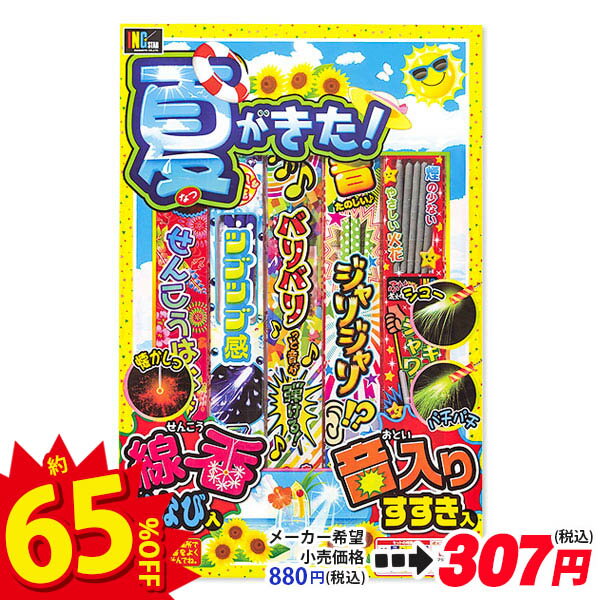 メーカー希望小売価格はメーカーカタログに基づいて掲載しています 【商品サイズ】 約40×27×0.7cm 【主な仕様】 ”パチパチ”・”バリバリ”音まで楽しめる花火入り！｜光と音のハーモニーが楽しめる手持ち花火セット｜5種類｜20本入(スス...