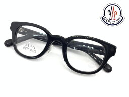 MONCLER（モンクレール） ML5157-D 001　正規品　メーカー希望小売価格 ￥47,300.-　新型　眼鏡 メガネ フレーム メンズ レディース　ギフト　ブラック　黒　スクエア　ウエリントン ボスリントン　パント　ビジネス　フォーマル