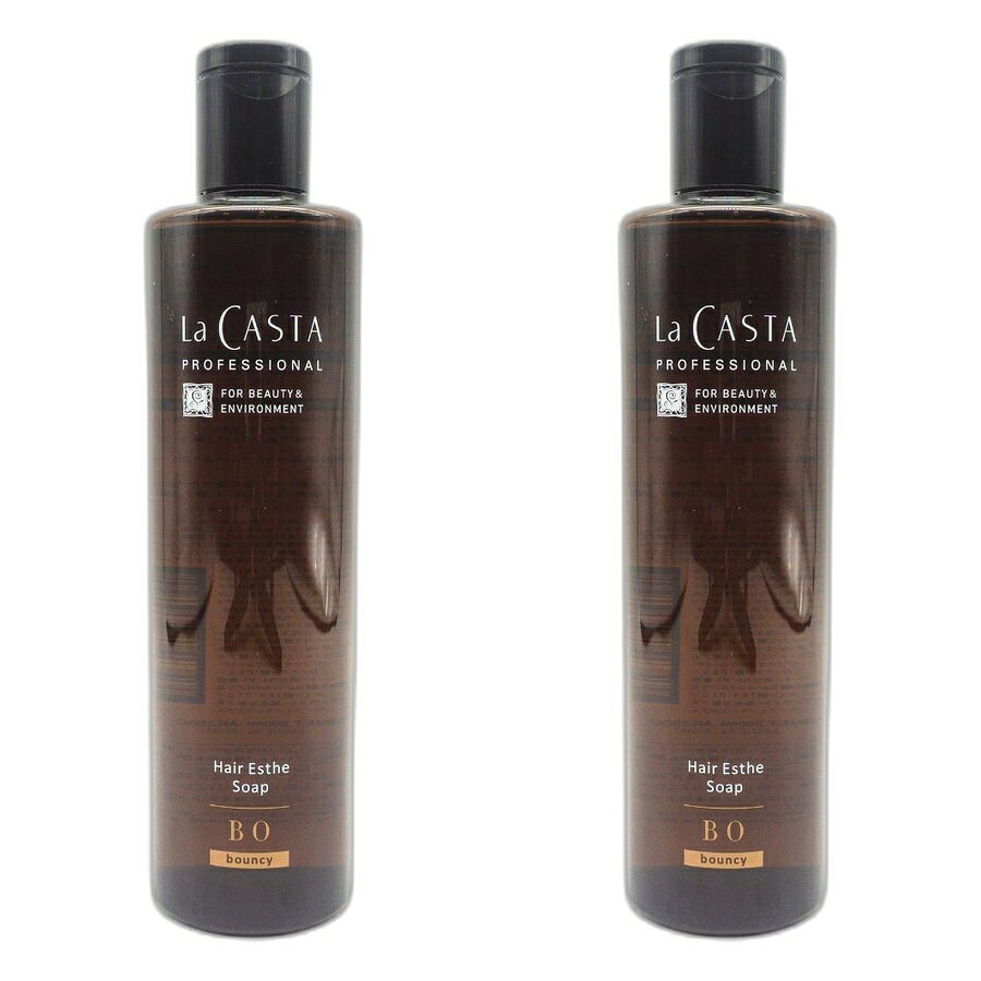 乐天商城 - 【2本セット】ラ・カスタ プロフェッショナル ヘアエステ ソープBO 300ml【La CASTA】