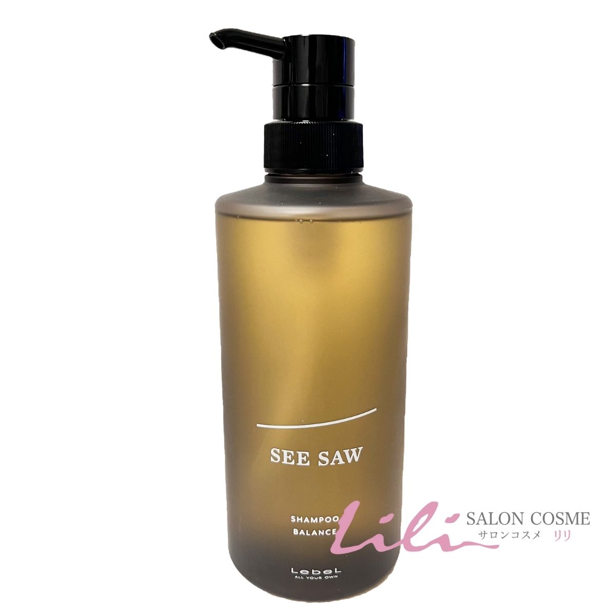 ルベル SEE/SAW シーソー ヘア&スキャルプシャンプーB　500mL