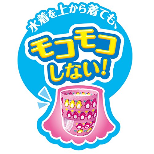 ◆送料無料◆【パンツMサイズ】グーンスイミングパンツ(7~12kg)女の子用12枚