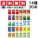  炭酸飲料 ジュース ミニ缶 160ml 14種 合計30本 詰め合わせ 飲み比べ アソート セット まとめ買い ソフト ドリンク 飲みきり サイズ どりんく 炭酸 コーラ ファンタ サントリー ミニッツメイド