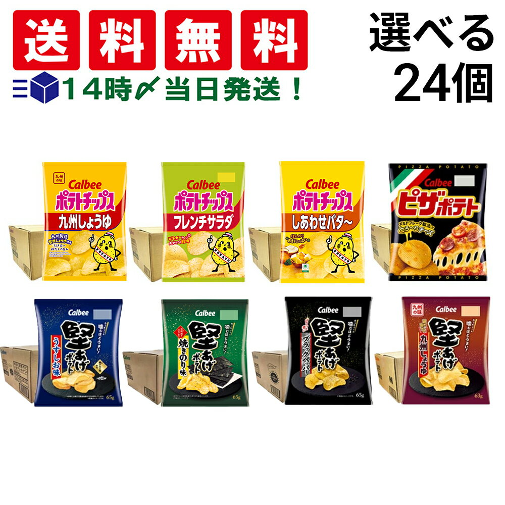 【 送料無料 最強配送 】 カルビー スナック菓子 選べる 2ケース 合計24個 セット まとめ買い