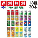 【 送料無料 あす楽 】 ミニ 缶 ジュース 炭酸 飲料 詰め合わせ 160ml 13種 飲み比べ アソート セット 合計30本 まとめ買い