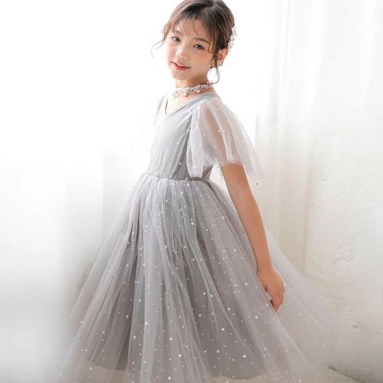 樂天商城 - ワンピース キッズ 子供服 ワンピース 半袖 春夏 女の子 キッズワンピース 薄手 レースワンピース チュニック 子供ドレス ジュニア おし