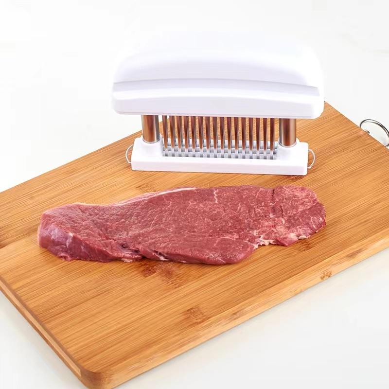 【楽天スーパーSALE】肉たたき 48刃 筋切り お肉を柔らかく ミートテンダー 調理小道具 ステンレス製 ミートテンダーライザー ミートソフター