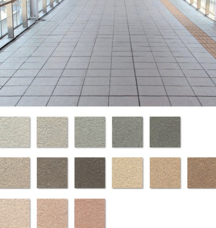 樂天商城 - 300mm角 10枚入 床タイル メシア 294x294mm　厚み13mm 御影石柄デザイン