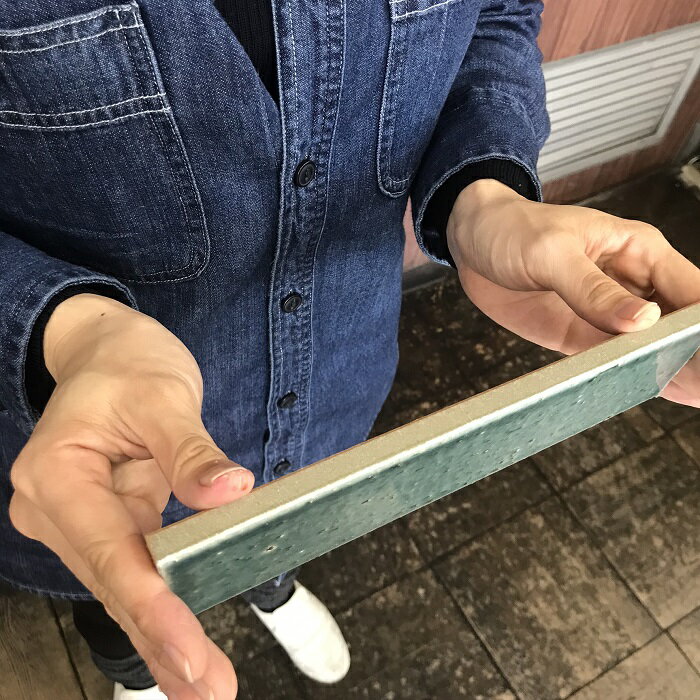 ロマンブリック 二丁平 タイル 227x60 磁器質 昭和 大正 レトロ アンティーク 和風...