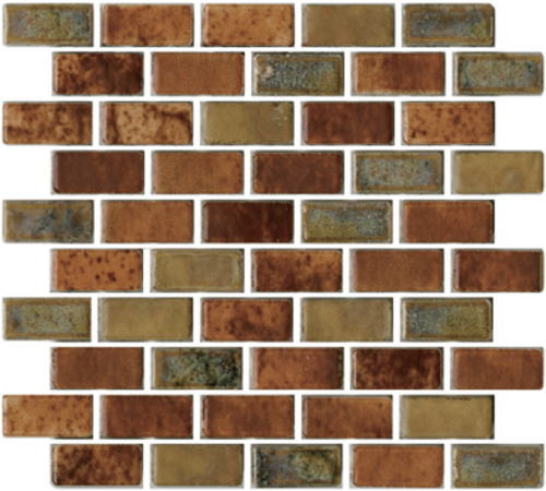 チロル シート販売(ランニングボンド貼り) 茶。内装壁のDIYに（200粒）おしゃれなデザイン、かわいい色..