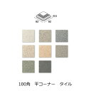 三本線付き コーナー階段 隅用 磁器 床 タイル 100角 御影石風 1枚単位の販売 玄関 内床 土間 外床 ガーデニング 駐車場 壁 DIY リフォーム 防滑 洋風建築 建材 エクステリア 補修 修繕 昔ながらの 平面 粗面 懐かしい 昭和レトロ