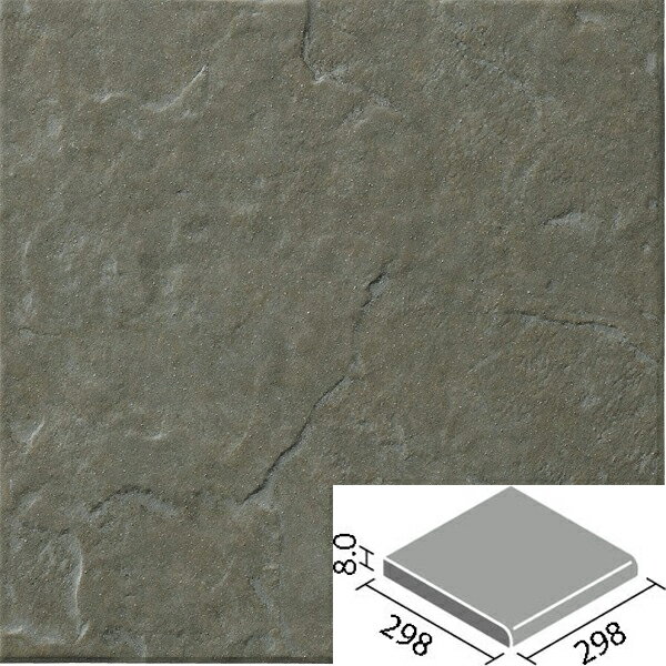 外装床タイル グレイスランド 300角段鼻(スレート調) IPF-311/GRL-6 玄関床 屋外床 / LIXIL INAX [購入者全員に次回使えるサンキュークーポン配布中！]のサムネイル