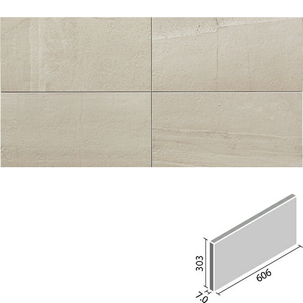 タイル アレルピュア ウォール ストーングレース 606×303角平(バラ) ARW-630/STG2 / LIXIL INAX [購入者全員に次回使えるサンキュークーポン配布中！] 1