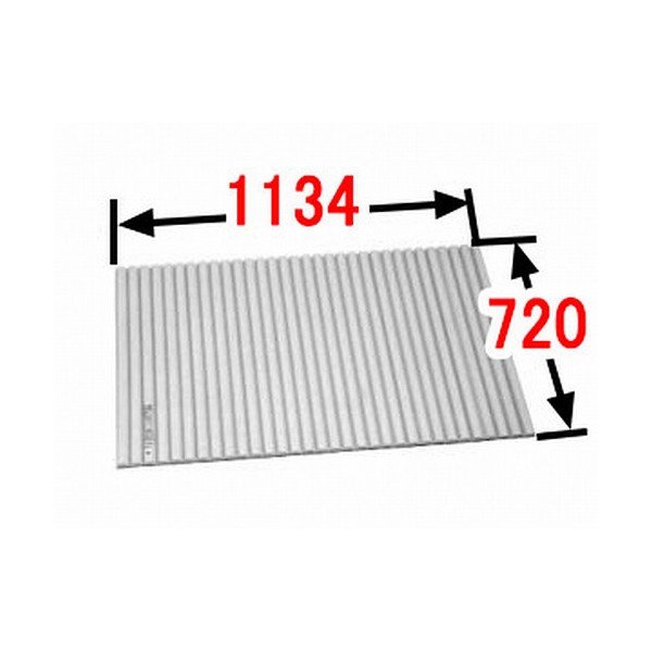 風呂ふた 1150用巻ふた BL-S72114-K 浴槽サイズ73×115cm用(実寸サイズ720×1134mm) /風呂フタ 浴槽フタ/ LIXIL INAX 